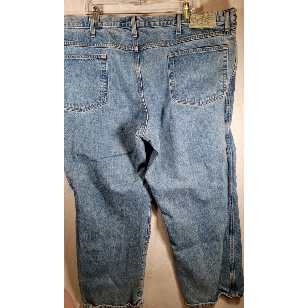 Redhead Bass Pro Jeans Mens Size 50/30 5‎ Pocket Relaxed Fit Medium Wash